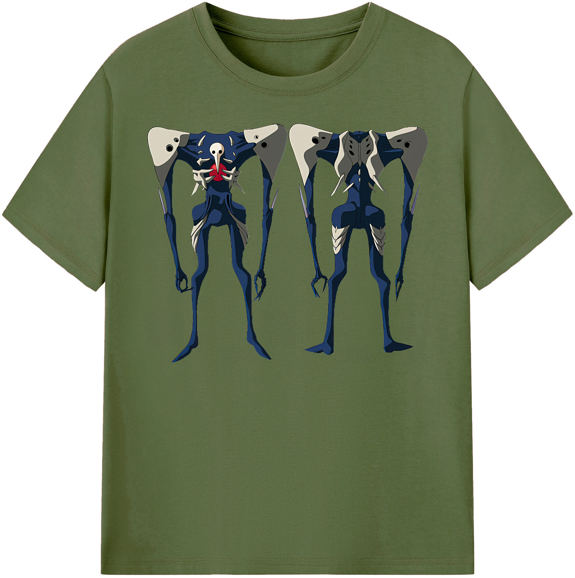 （画像用） EVA 新世紀エヴァンゲリオン 綿100％半袖Tシャツ（フロントプリント）